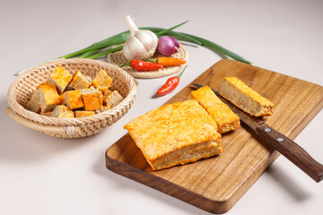 Oncom Is One Of The Traditional Staple Food From Sundanese Cuisene Of Indonesia. Fermented Food.