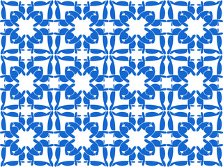 seamless pattern with snowflakes