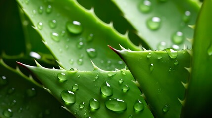 Visualizing the presentation of the plant Aloe Vera.