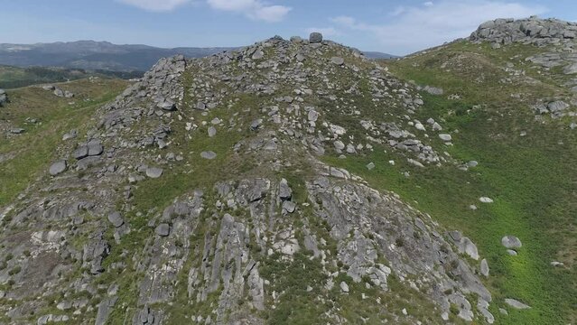 Aerial View of Green Mountain Rock