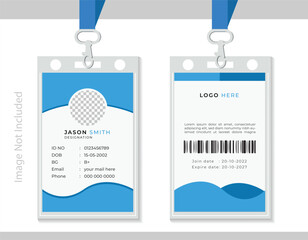 ID Card Template | Office Id card | Employee Id card for your company.