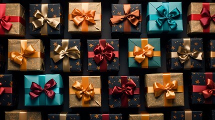 abstract christmas decoration pattern