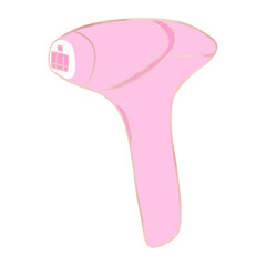 Pink Laser Hair Removal IPL