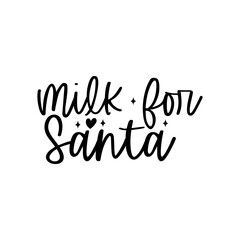 Milk for Santa