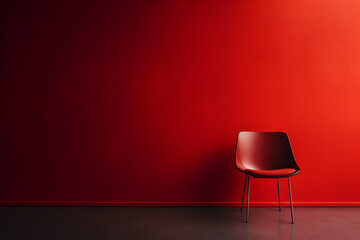 Bold Red Minimalism