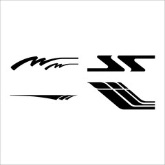 Vector tribal bundles can be used as graphic designs