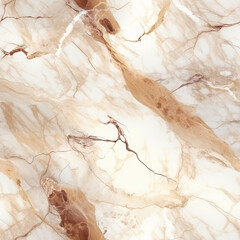 Seamless light beige and brown mixing with white and bronze marble wallpaper luxury texture background