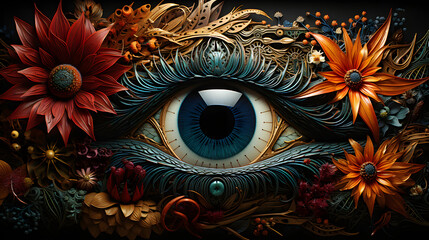 Beauriful magic eye 
