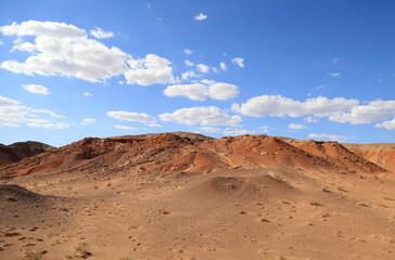 The rock formations of Narandaats, South Gobi, Mongolia