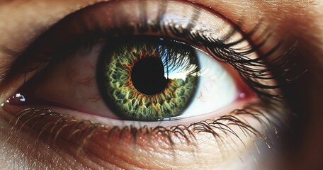 Naklejka premium the beauty of women's eyes