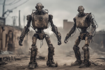 Robot invasion apocalypse