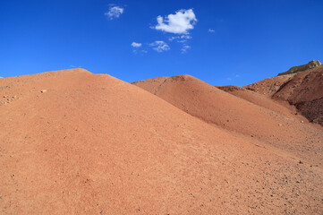The rock formations of Narandaats, South Gobi, Mongolia