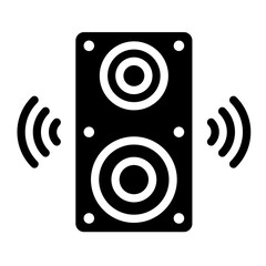 Speaker Vector Icon Design Illustration