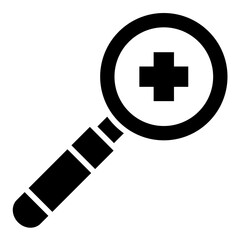 Obraz premium Research Vector Icon Design Illustration