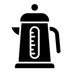Electric Kettle Vector Icon Design Illustration