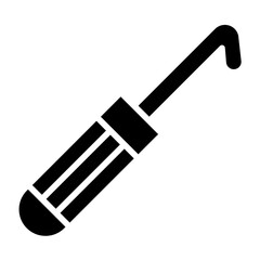 Crochet Vector Icon Design Illustration