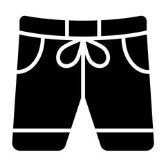 Shorts Vector Icon Design Illustration