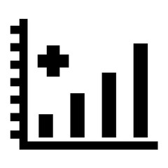 Chart Vector Icon Design Illustration