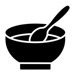 Soup Vector Icon Design Illustration