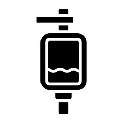 Urinal Vector Icon Design Illustration