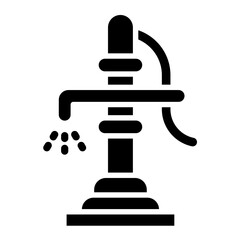 Water Pump Vector Icon Design Illustration