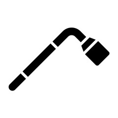 Allen Key Vector Icon Design Illustration