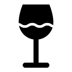 Glass Vector Icon Design Illustration