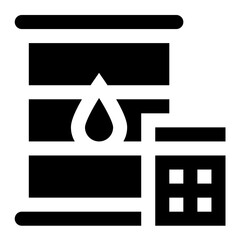 Fuel Calculation Vector Icon Design Illustration