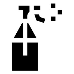 Obraz premium Spray bottle Vector Icon Design Illustration