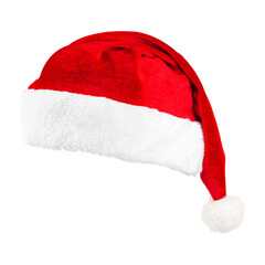 santa claus hat isolated from background
