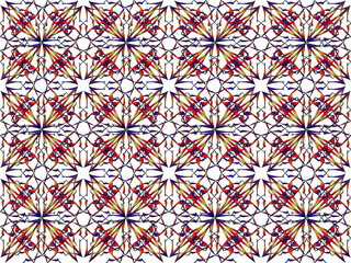 seamless pattern with flowers