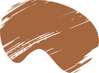 Hand Drawn Organic Grunge Shape Liquid and fluid shape contemporary illustration