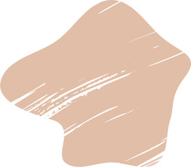 Hand Drawn Organic Grunge Shape Liquid and fluid shape contemporary illustration