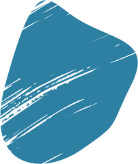 Hand Drawn Organic Grunge Shape Liquid and fluid shape contemporary illustration