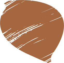 Hand Drawn Organic Grunge Shape Liquid and fluid shape contemporary illustration