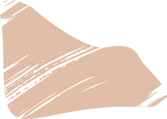 Hand Drawn Organic Grunge Shape Liquid and fluid shape contemporary illustration