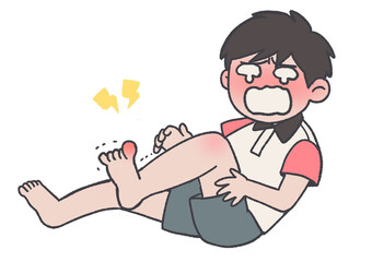 足の小指をぶつけた人