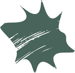 Hand Drawn Organic Shapes Liquid and fluid shape contemporary illustration