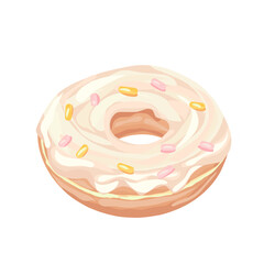 Sweet Donut Illustration 