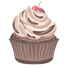 Cupcake Illustration 
