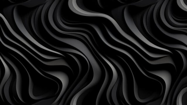 black and white silk background loop