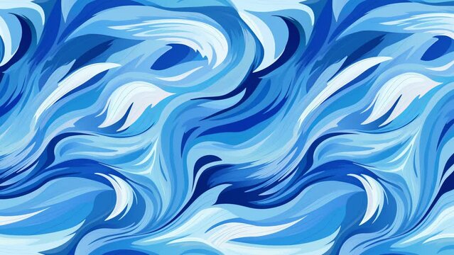 blue water background loop