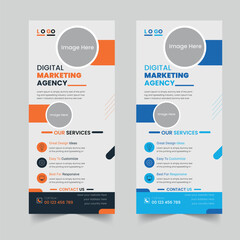 Digital Marketing Roll Up Banner 