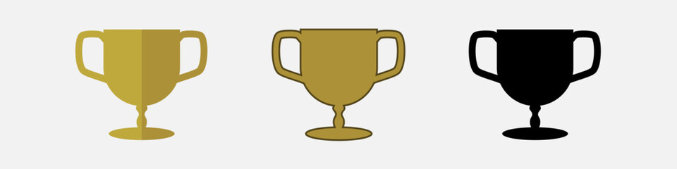 Golden trophy 