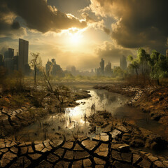 Climate change and environmental degradation.