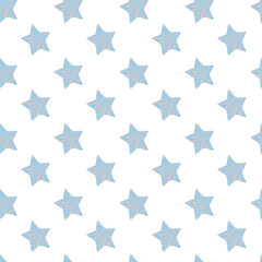 seamless pattern with stars