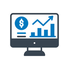 Monitoring Vector Icon

