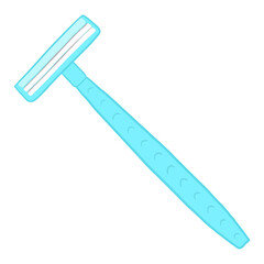 Blue Shaving Razor Blade