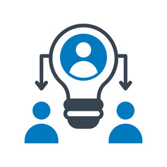 Creative team Vector Icon

