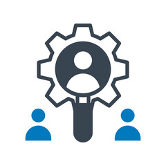 Management Vector Icon

